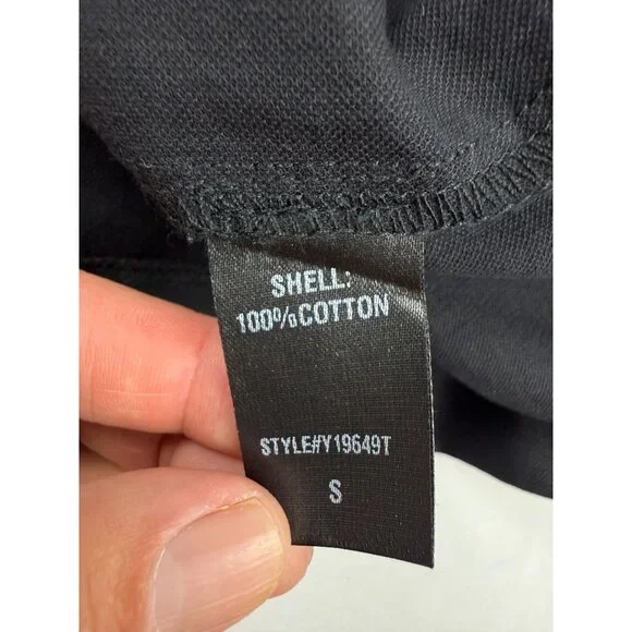 Pomander Place Tuckernuck Black Finley Flutter Sleeve Mini Dress Cotton Size S - Picture 4 of 6